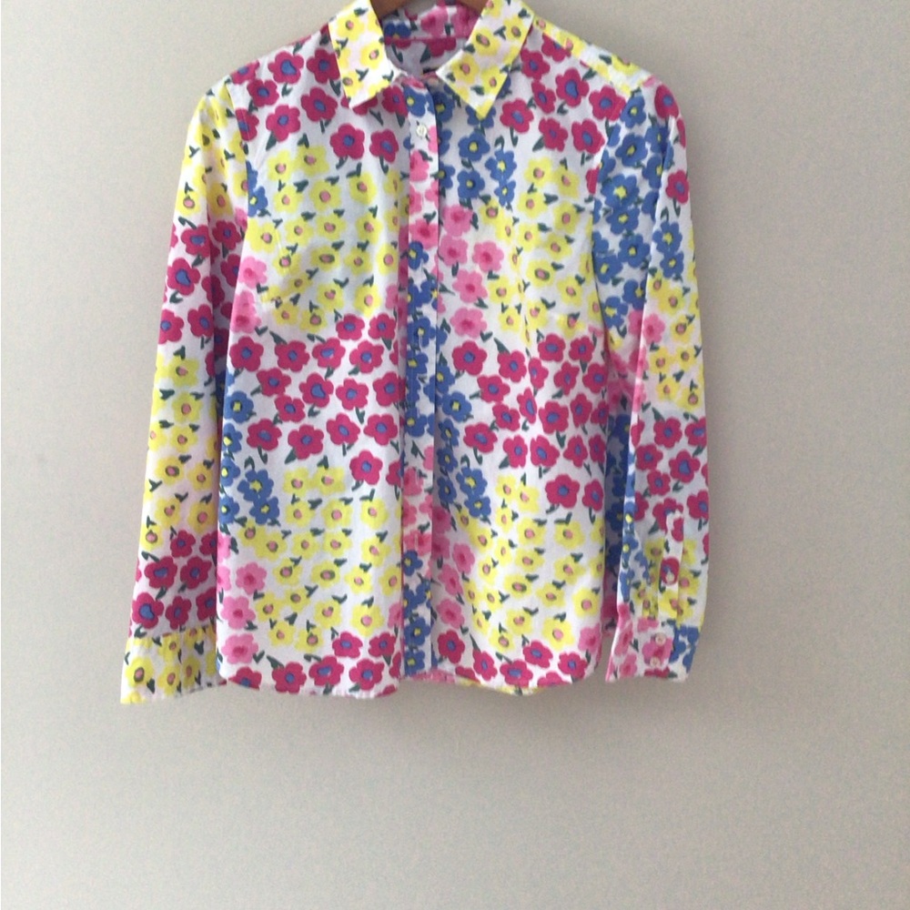 Talbots women’s blouse, size petite M.  Like new.